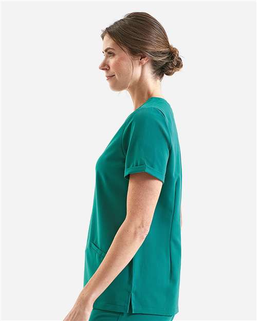 Onna-NN310-Women's Invincible V-Neck Stretch Scrub Top - Image 18