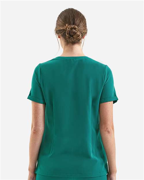 Onna-NN310-Women's Invincible V-Neck Stretch Scrub Top - Image 19