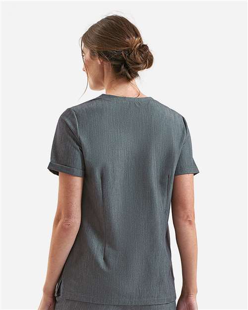 Onna-NN310-Women's Invincible V-Neck Stretch Scrub Top - Image 22