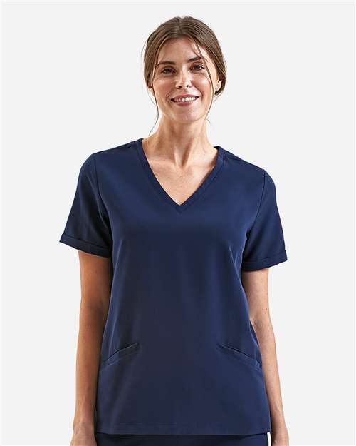 Onna-NN310-Women's Invincible V-Neck Stretch Scrub Top - Image 23