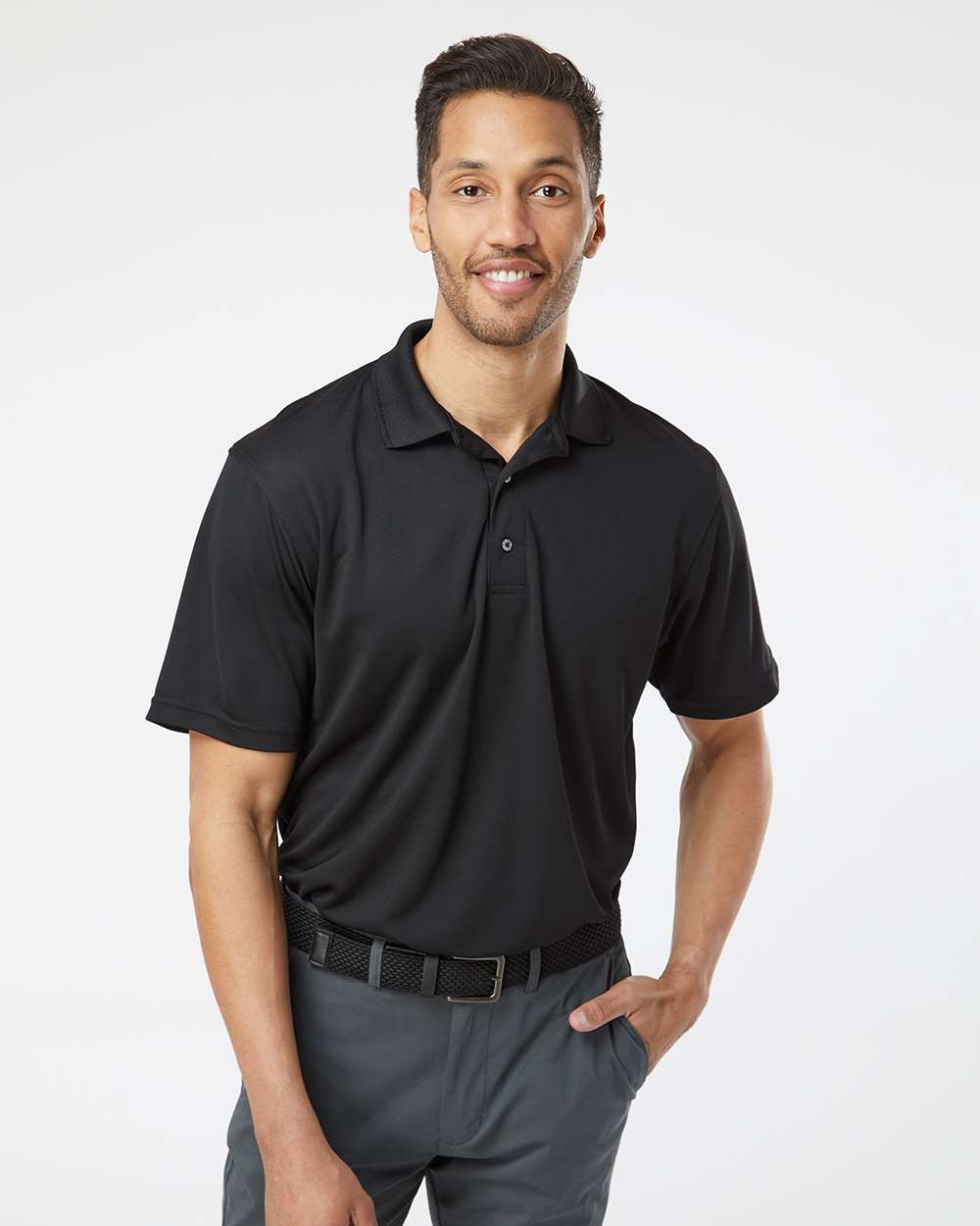 Paragon-100-Saratoga Performance Mini Mesh Polo - Image 11
