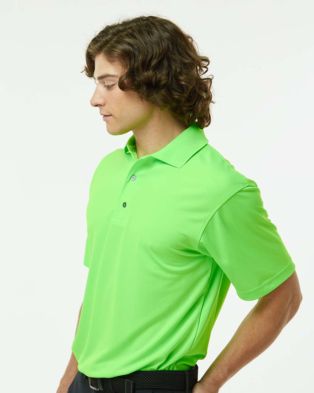 Paragon-100-Saratoga Performance Mini Mesh Polo - Image 90