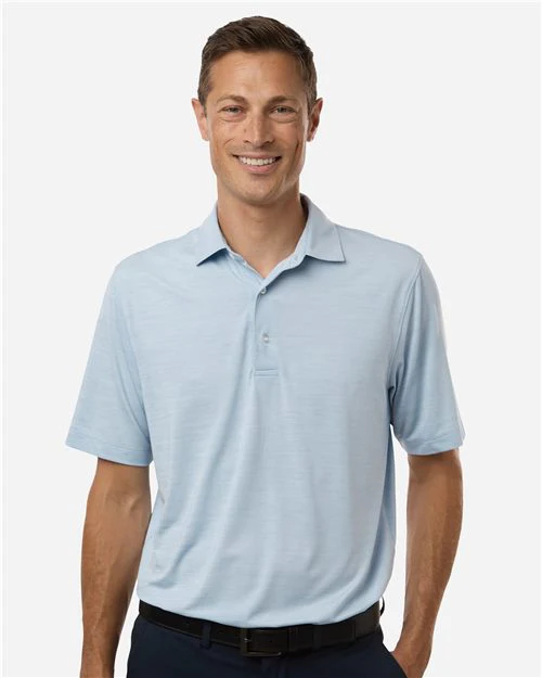 Paragon-162-Men's Bohemian Striped Heather Performance Polo
