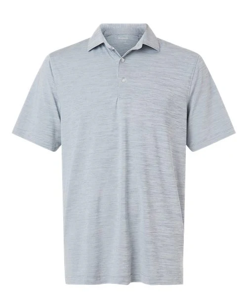 Paragon-162-Men's Bohemian Striped Heather Performance Polo - Image 4