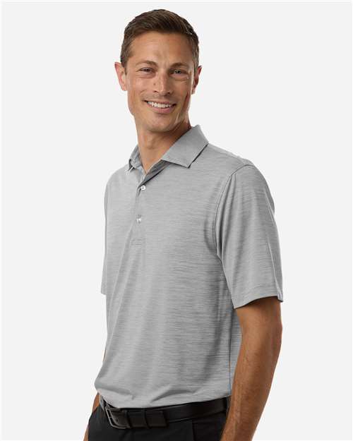 Paragon-162-Men's Bohemian Striped Heather Performance Polo - Image 7
