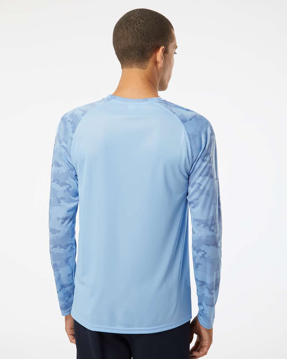 Paragon-216-Cayman Performance Camo Colorblocked Long Sleeve T-Shirt - Image 19