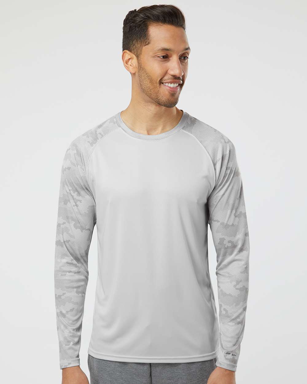 Paragon-216-Cayman Performance Camo Colorblocked Long Sleeve T-Shirt - Image 5