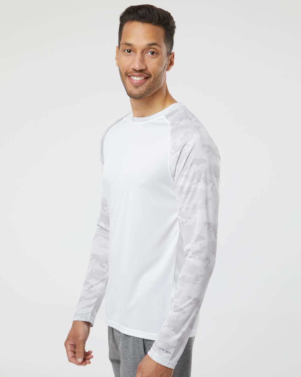 Paragon-216-Cayman Performance Camo Colorblocked Long Sleeve T-Shirt - Image 54