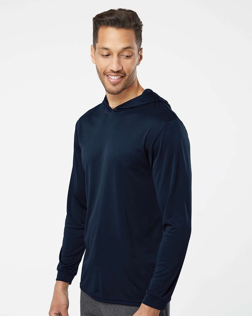 Paragon-220-Bahama Performance Hooded Long Sleeve T-Shirt - Image 54