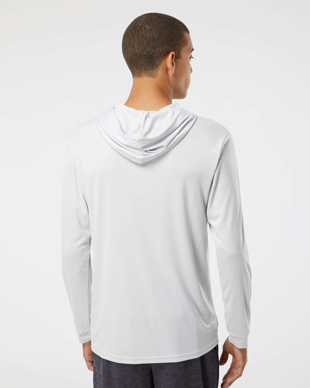 Paragon-220-Bahama Performance Hooded Long Sleeve T-Shirt - Image 7
