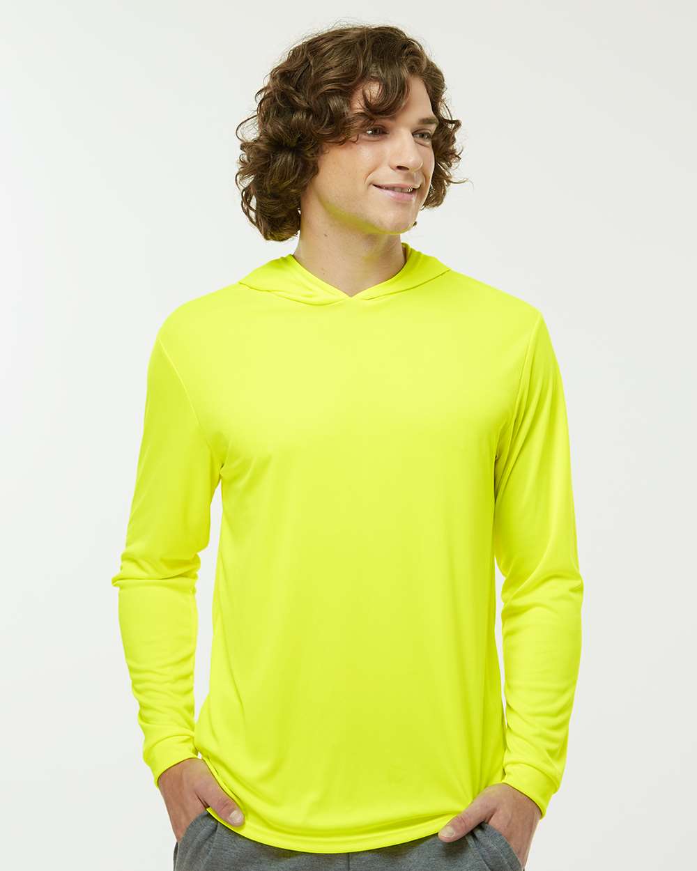 Paragon-220-Bahama Performance Hooded Long Sleeve T-Shirt - Image 71