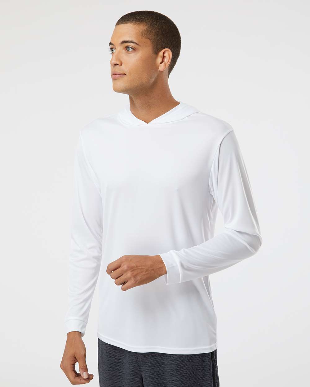 Paragon-220-Bahama Performance Hooded Long Sleeve T-Shirt - Image 83