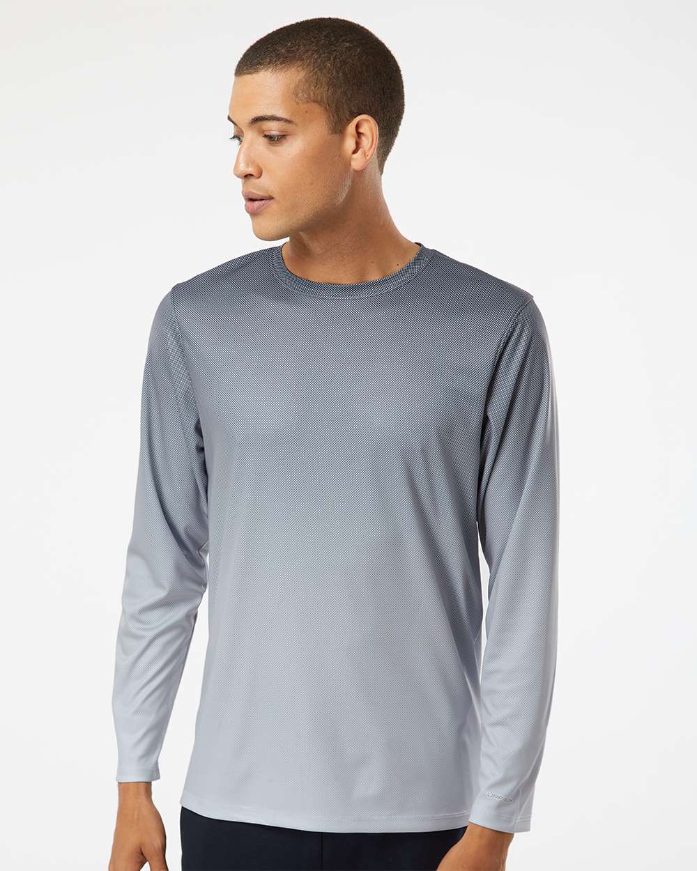 Paragon-225-Barbados Performance Pin Dot Long Sleeve T-Shirt - Image 11
