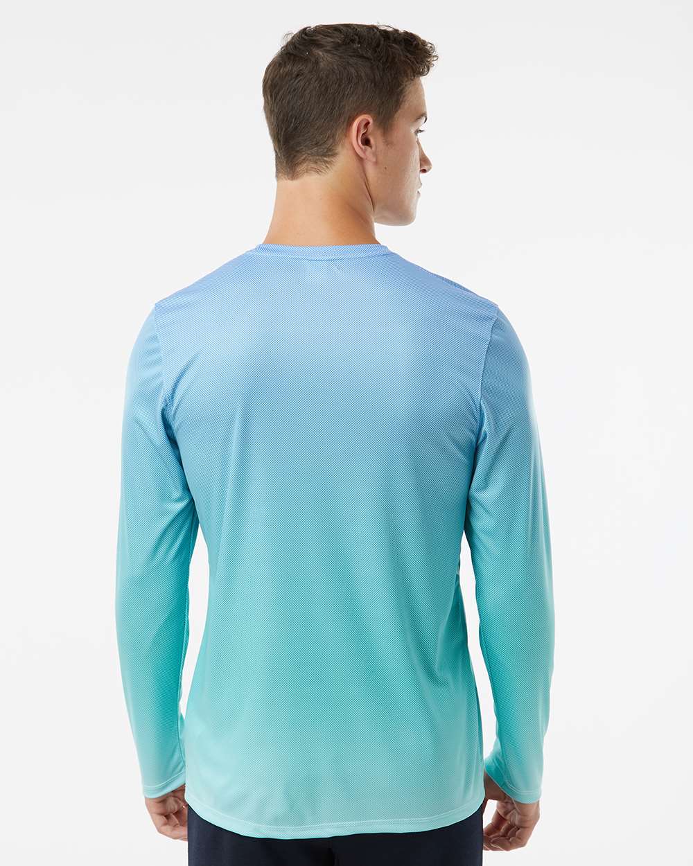 Paragon-225-Barbados Performance Pin Dot Long Sleeve T-Shirt - Image 19