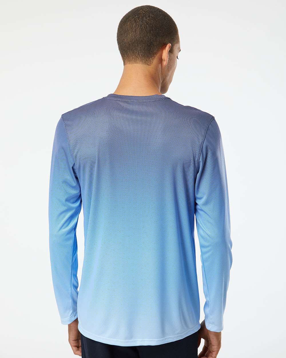 Paragon-225-Barbados Performance Pin Dot Long Sleeve T-Shirt - Image 25
