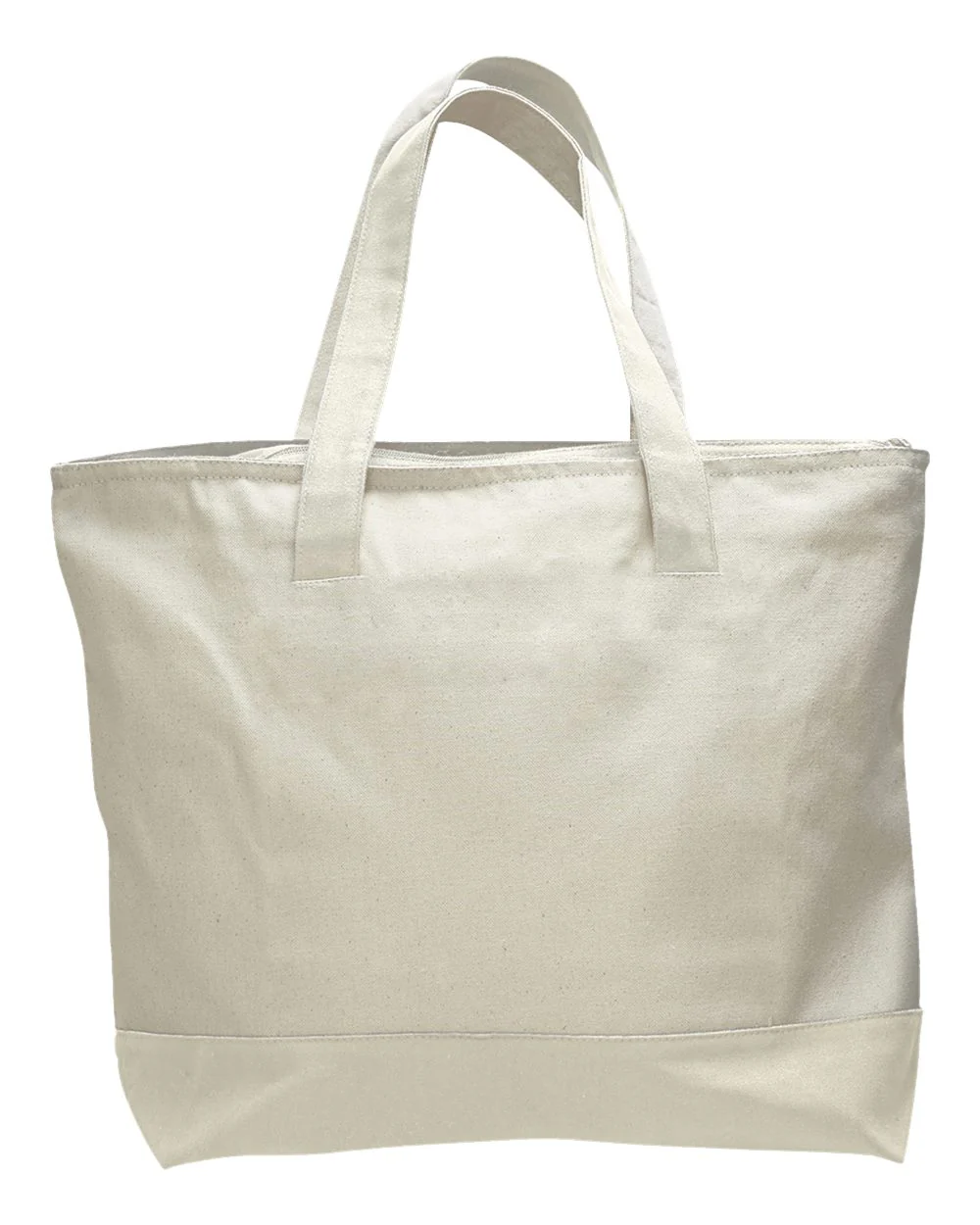 Q-Tees-Q1300-19L Zippered Tote - Image 12