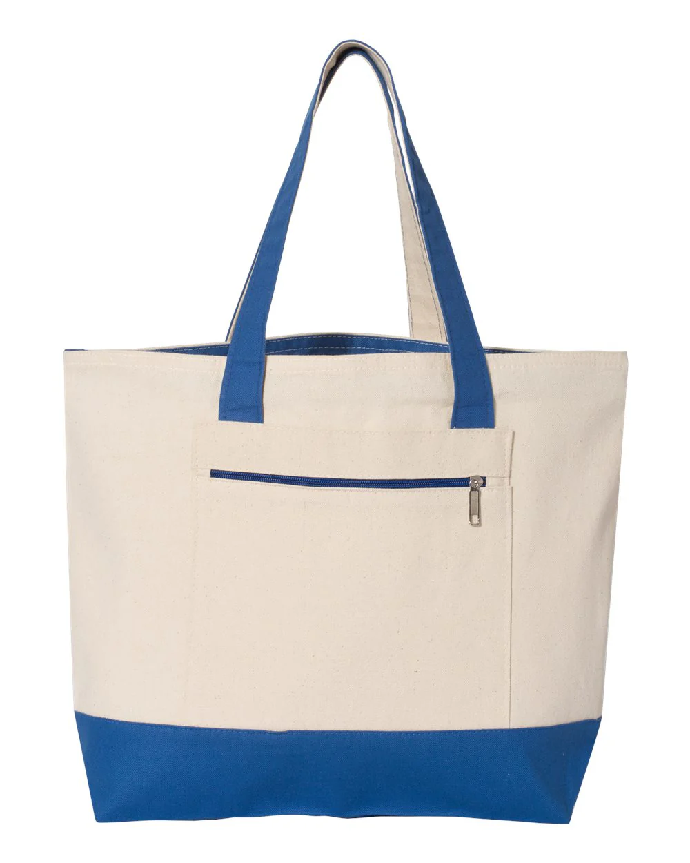 Q-Tees-Q1300-19L Zippered Tote - Image 23
