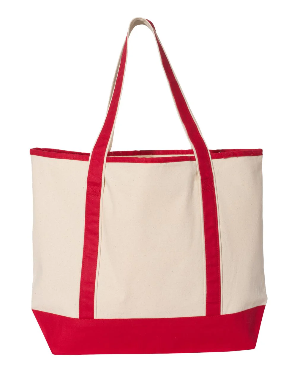 Q-Tees-Q1500-34.6L Large Canvas Deluxe Tote - Image 24