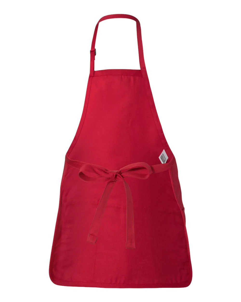 Q-Tees-Q4250-Full-Length Apron with Pouch Pocket - Image 15