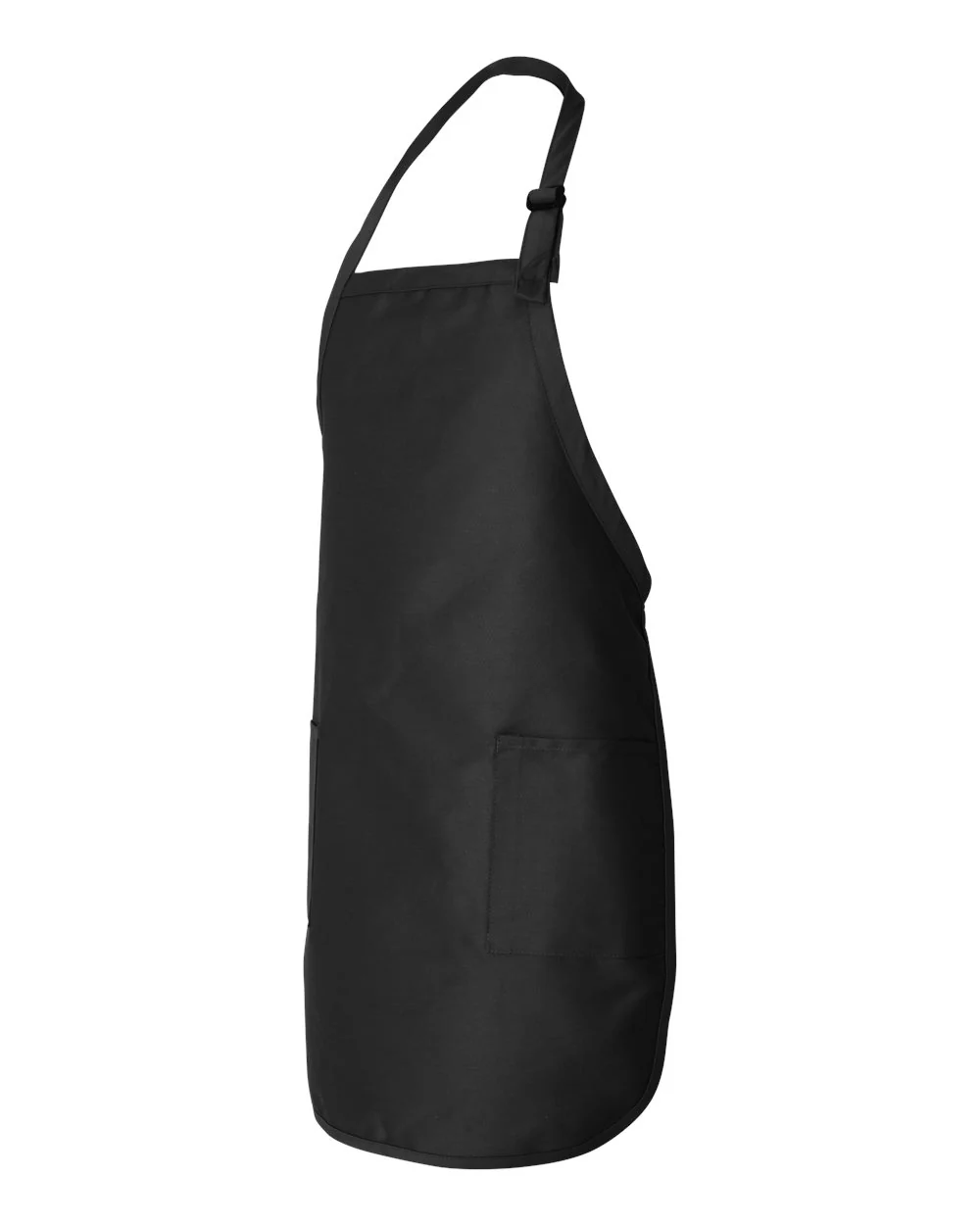 Q-Tees-Q4350-Full-Length Apron with Pockets - Image 4