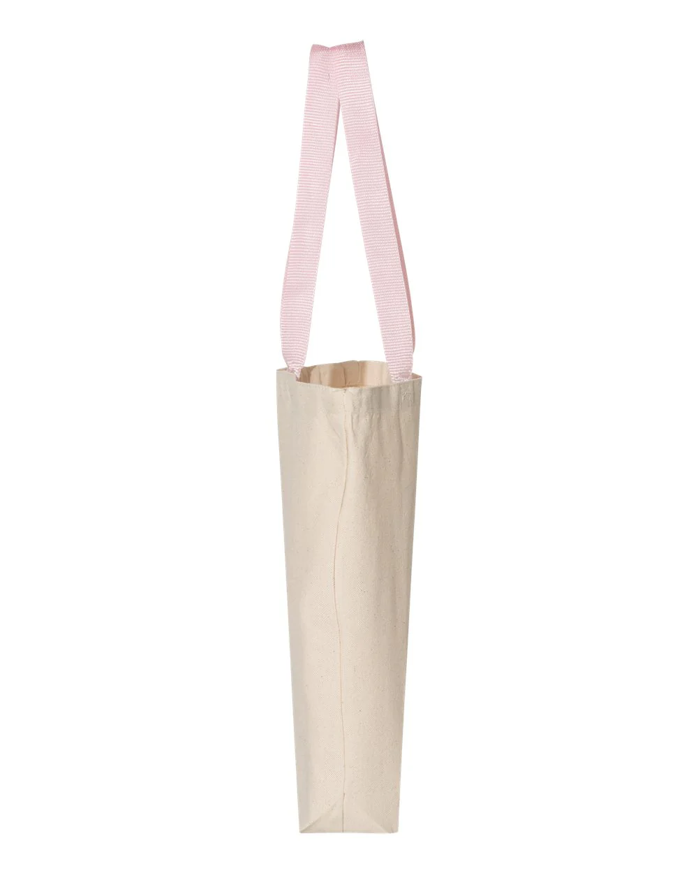 Q-Tees-Q4400-11L Canvas Tote with Contrast-Color Handles - Image 10