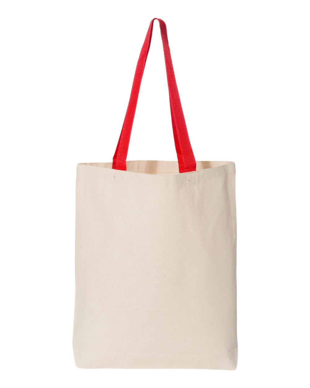 Q-Tees-Q4400-11L Canvas Tote with Contrast-Color Handles - Image 20