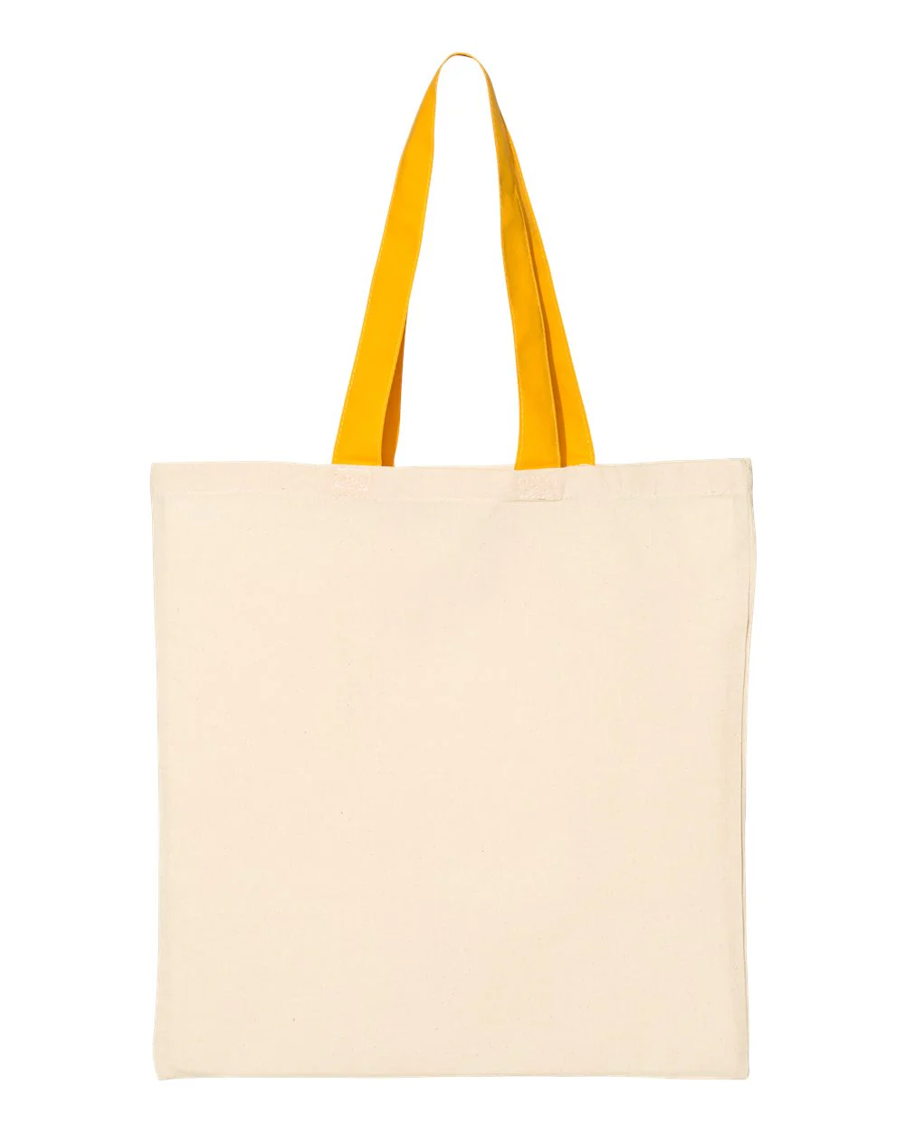 Q-Tees-QTB6000-Economical Tote with Contrast-Color Handles - Image 8