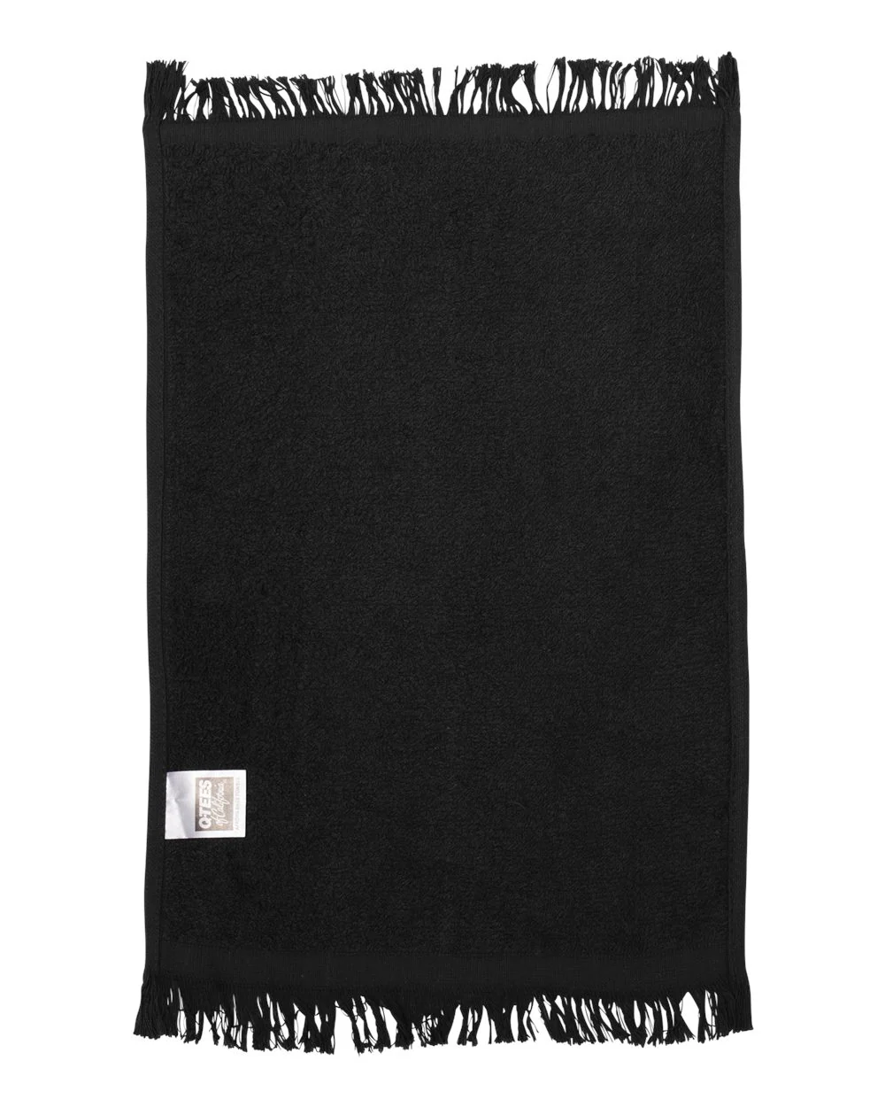 Q-Tees-T100-Fringed Fingertip Towel - Image 3
