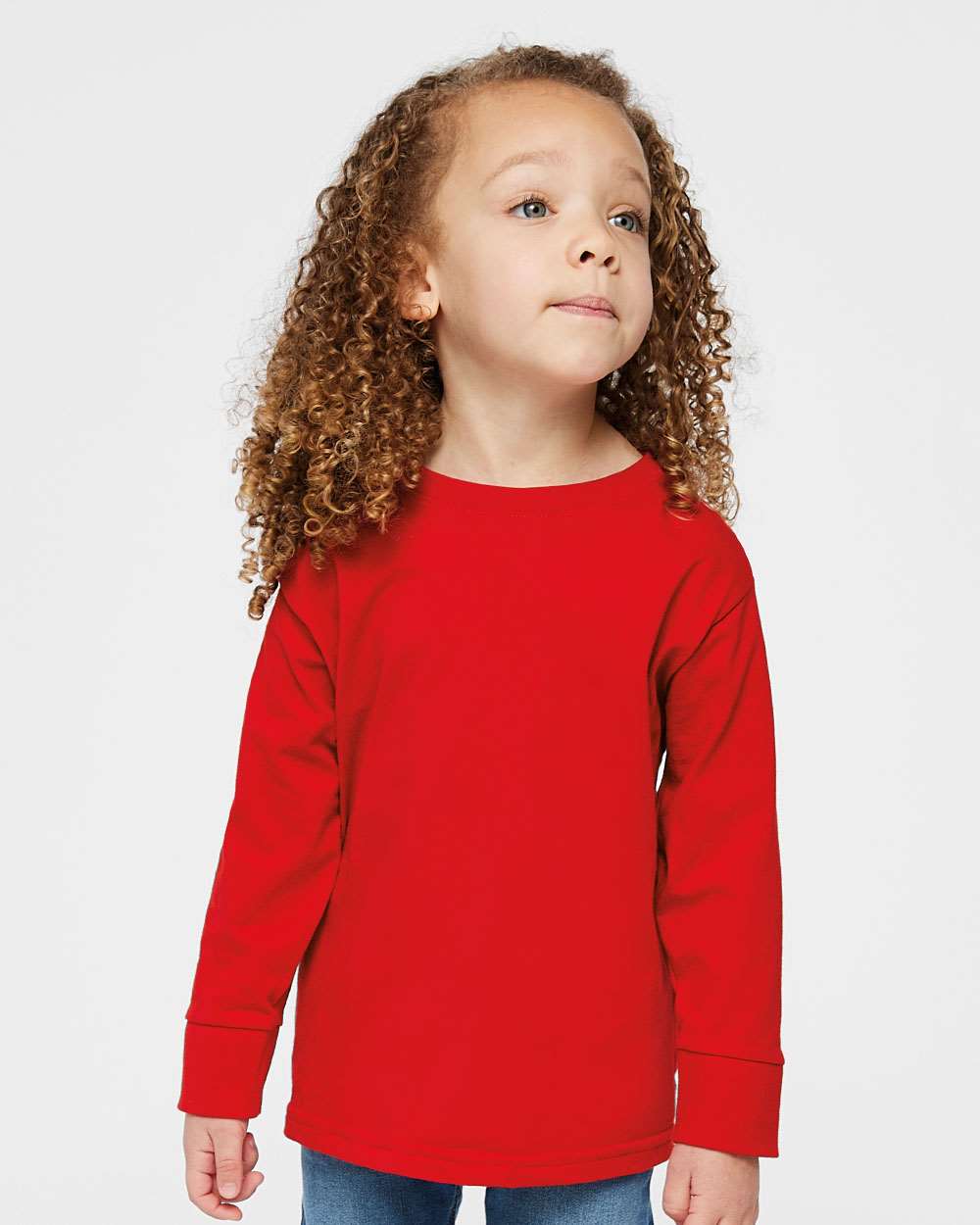 Rabbit Skins-3302-Toddler Fine Jersey Long Sleeve Tee - Image 35