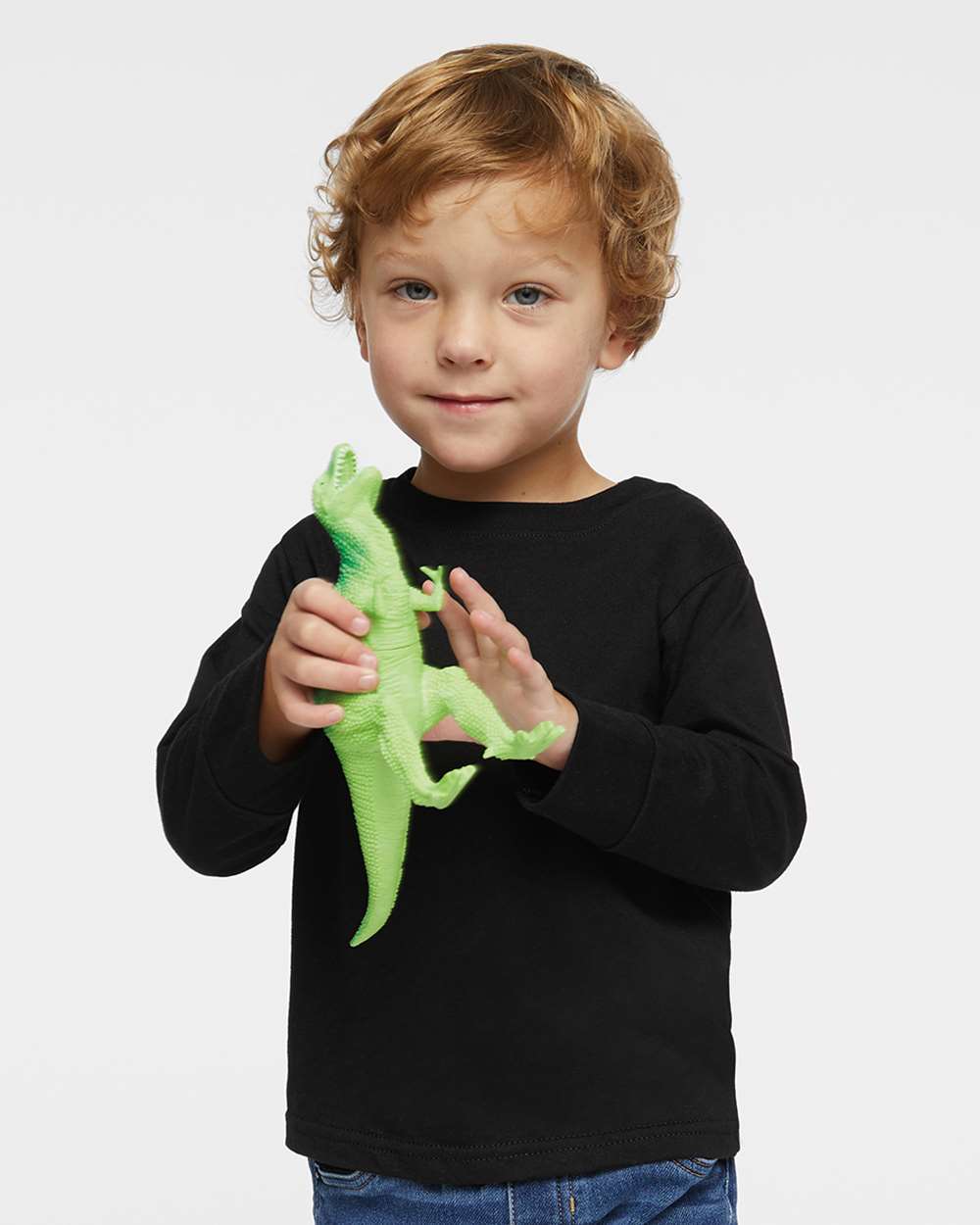 Rabbit Skins-3302-Toddler Fine Jersey Long Sleeve Tee - Image 5
