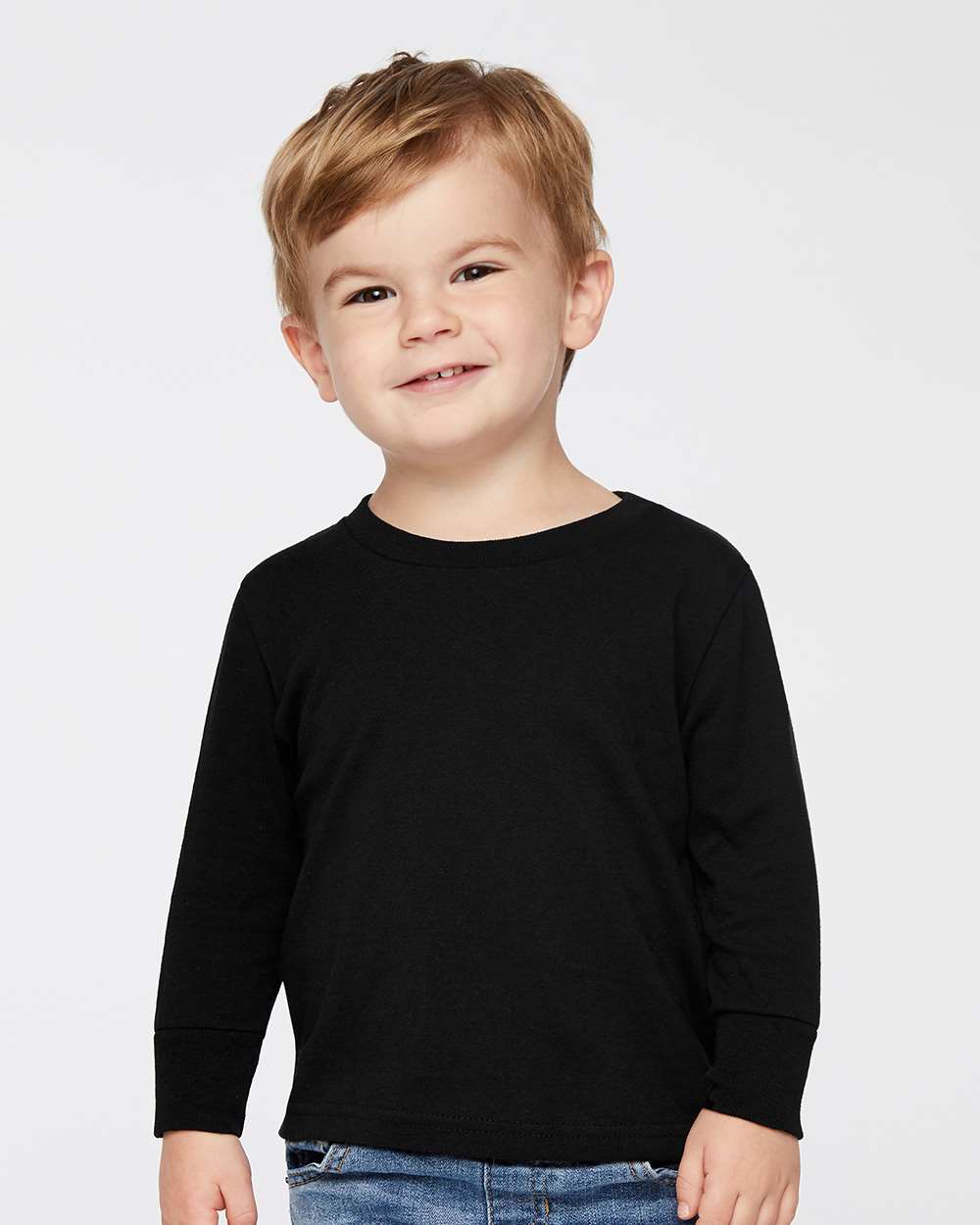 Rabbit Skins-3311-Toddler Cotton Jersey Long Sleeve Tee - Image 5