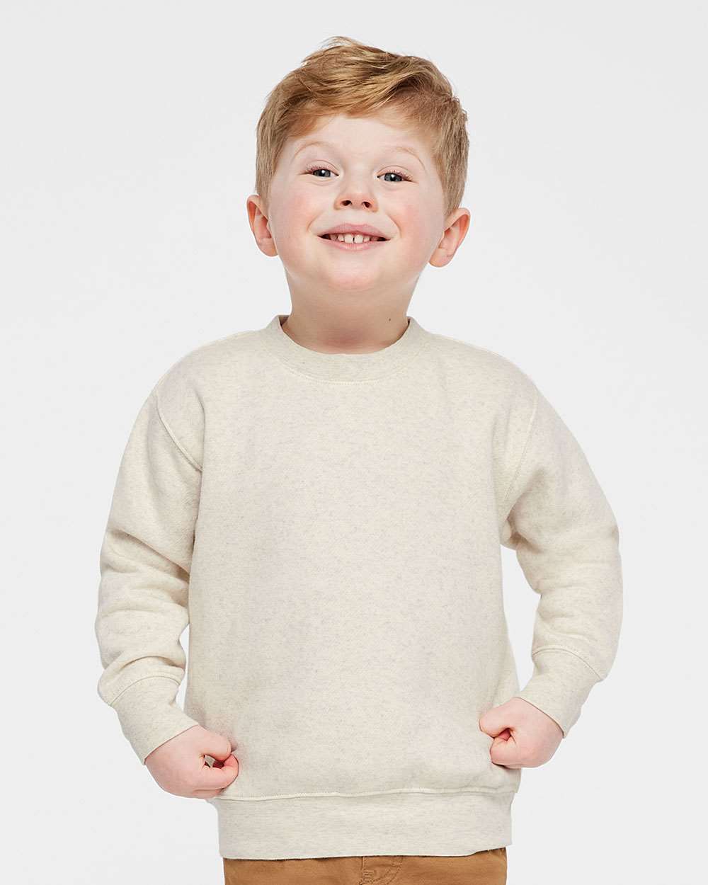 Rabbit Skins-3317-Toddler Fleece Crewneck Sweatshirt - Image 41