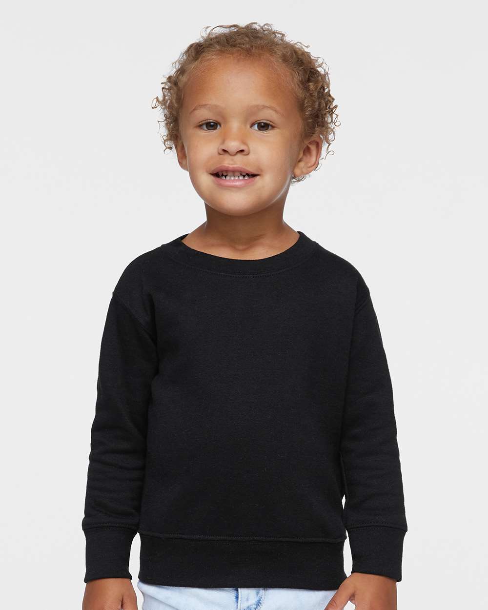 Rabbit Skins-3317-Toddler Fleece Crewneck Sweatshirt - Image 5
