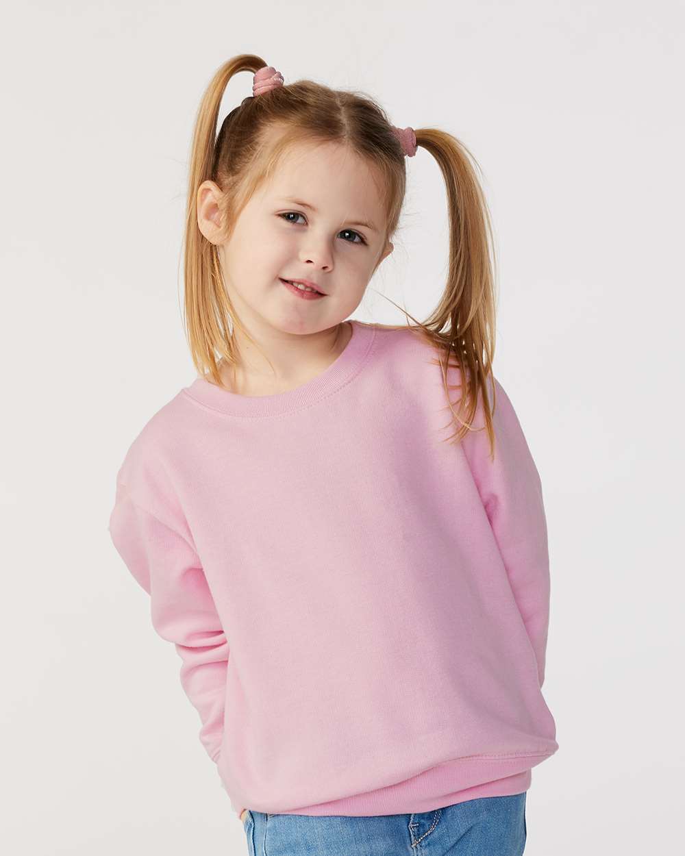 Rabbit Skins-3317-Toddler Fleece Crewneck Sweatshirt - Image 53