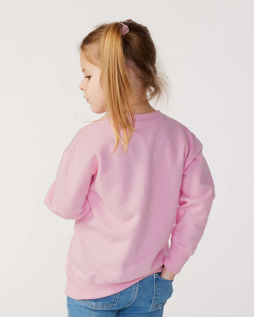 Rabbit Skins-3317-Toddler Fleece Crewneck Sweatshirt - Image 55