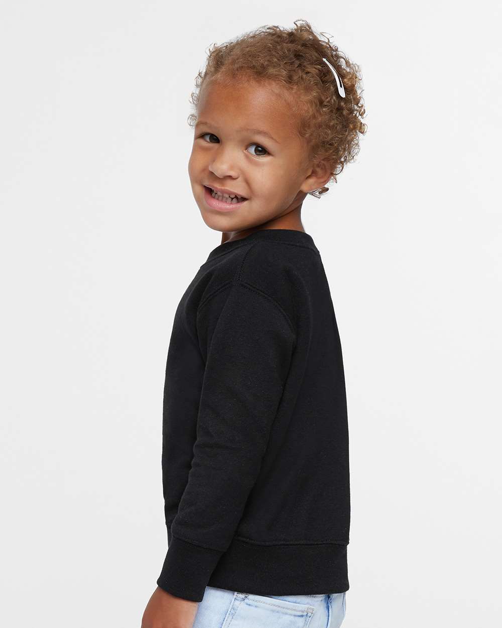 Rabbit Skins-3317-Toddler Fleece Crewneck Sweatshirt - Image 6