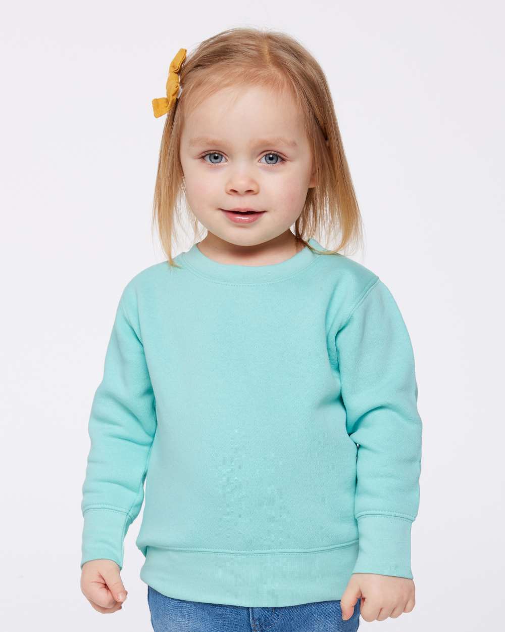Rabbit Skins-3317-Toddler Fleece Crewneck Sweatshirt - Image 8