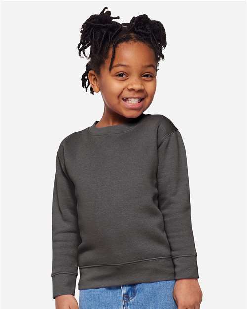 Rabbit Skins-3317-Toddler Fleece Crewneck Sweatshirt - Image 92