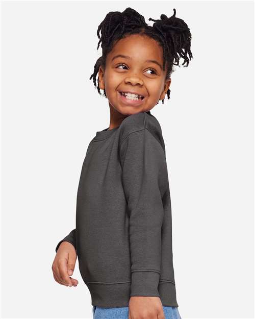 Rabbit Skins-3317-Toddler Fleece Crewneck Sweatshirt - Image 93
