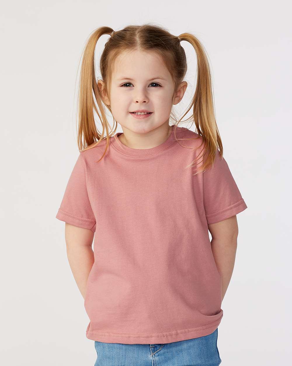 Rabbit Skins-3321-Toddler Fine Jersey Tee - Image 100