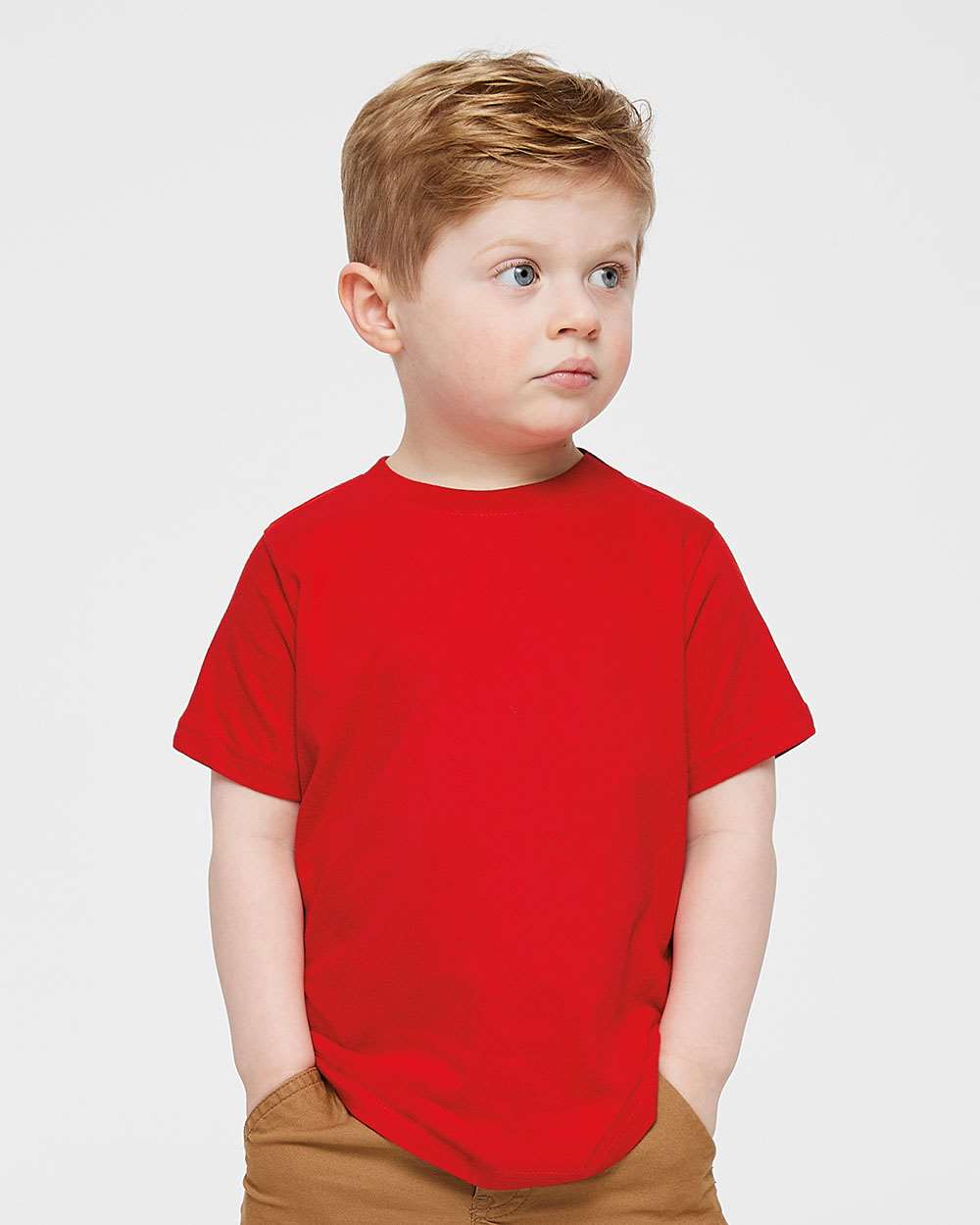 Rabbit Skins-3321-Toddler Fine Jersey Tee - Image 157