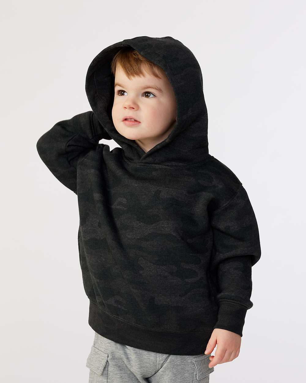Rabbit Skins-3326-Toddler Pullover Fleece Hoodie - Image 77