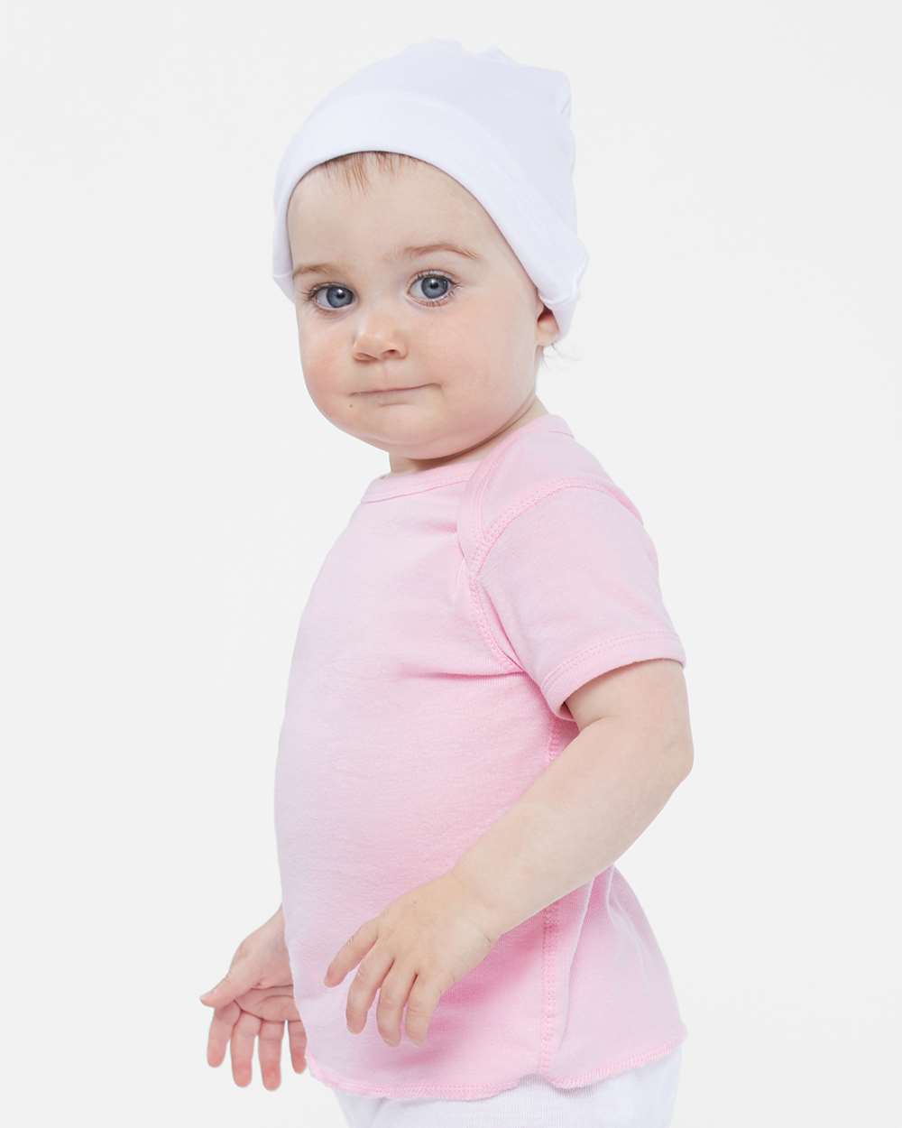 Rabbit Skins-3400-Infant Baby Rib Tee - Image 10