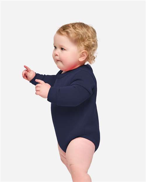 Rabbit Skins-3421-Infant Fleece Bodysuit - Image 18
