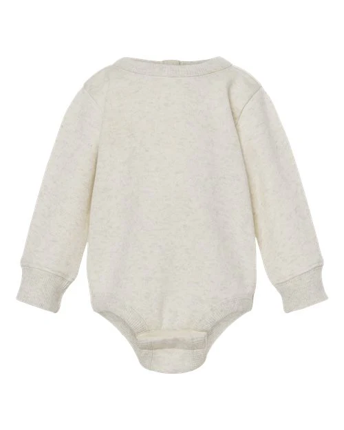 Rabbit Skins-3421-Infant Fleece Bodysuit - Image 4