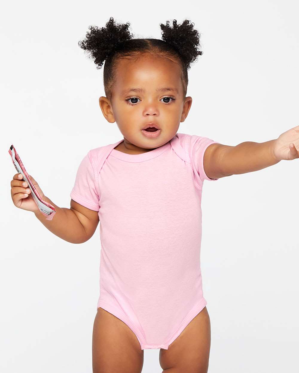 Rabbit Skins-4400-Infant Baby Rib Bodysuit - Image 98