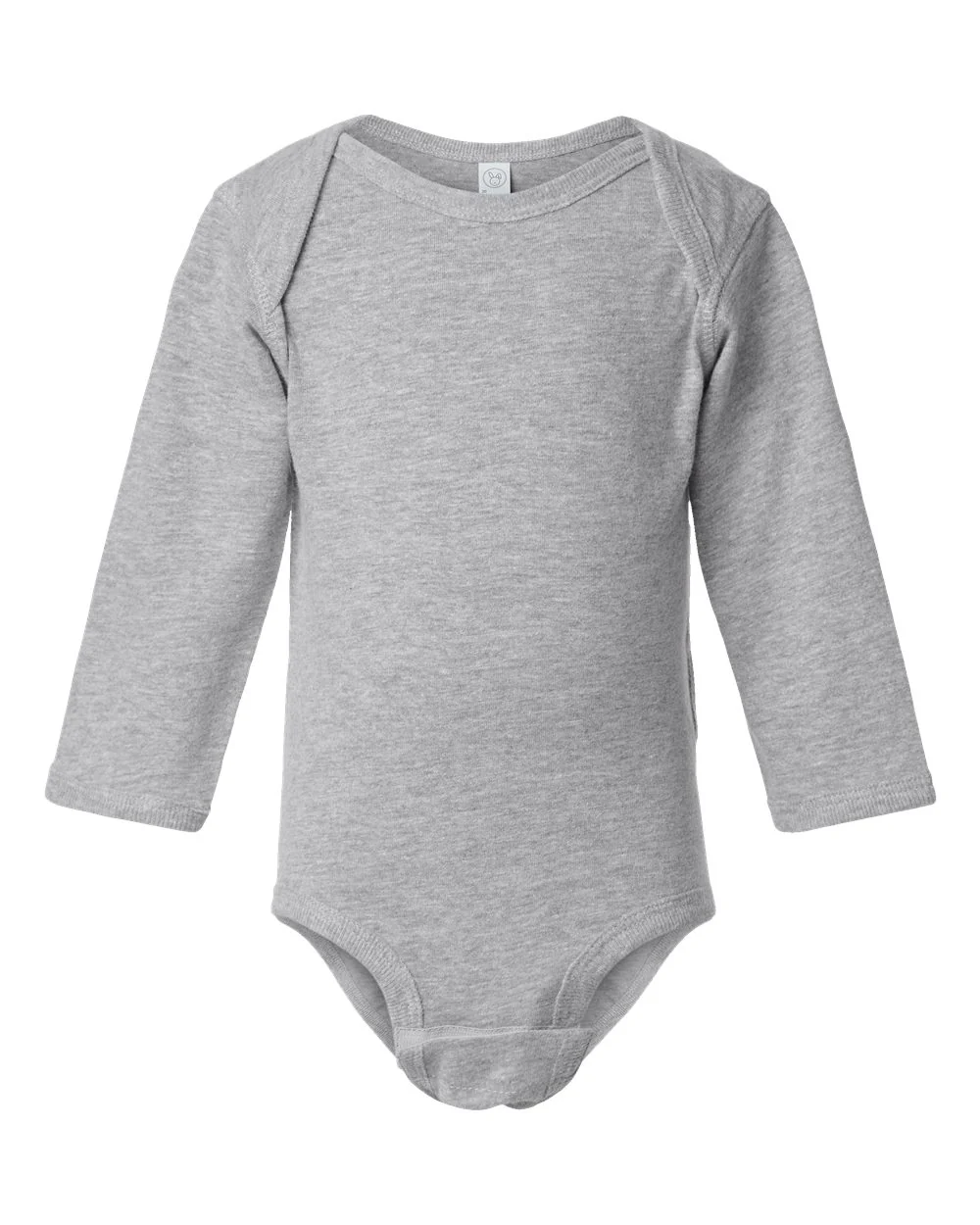 Rabbit Skins-4421-Infant Fine Jersey Long Sleeve Bodysuit - Image 11