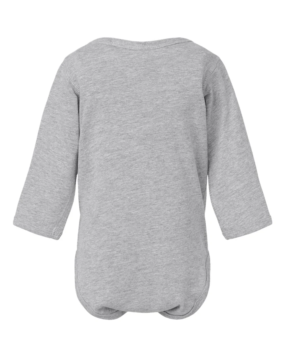 Rabbit Skins-4421-Infant Fine Jersey Long Sleeve Bodysuit - Image 12
