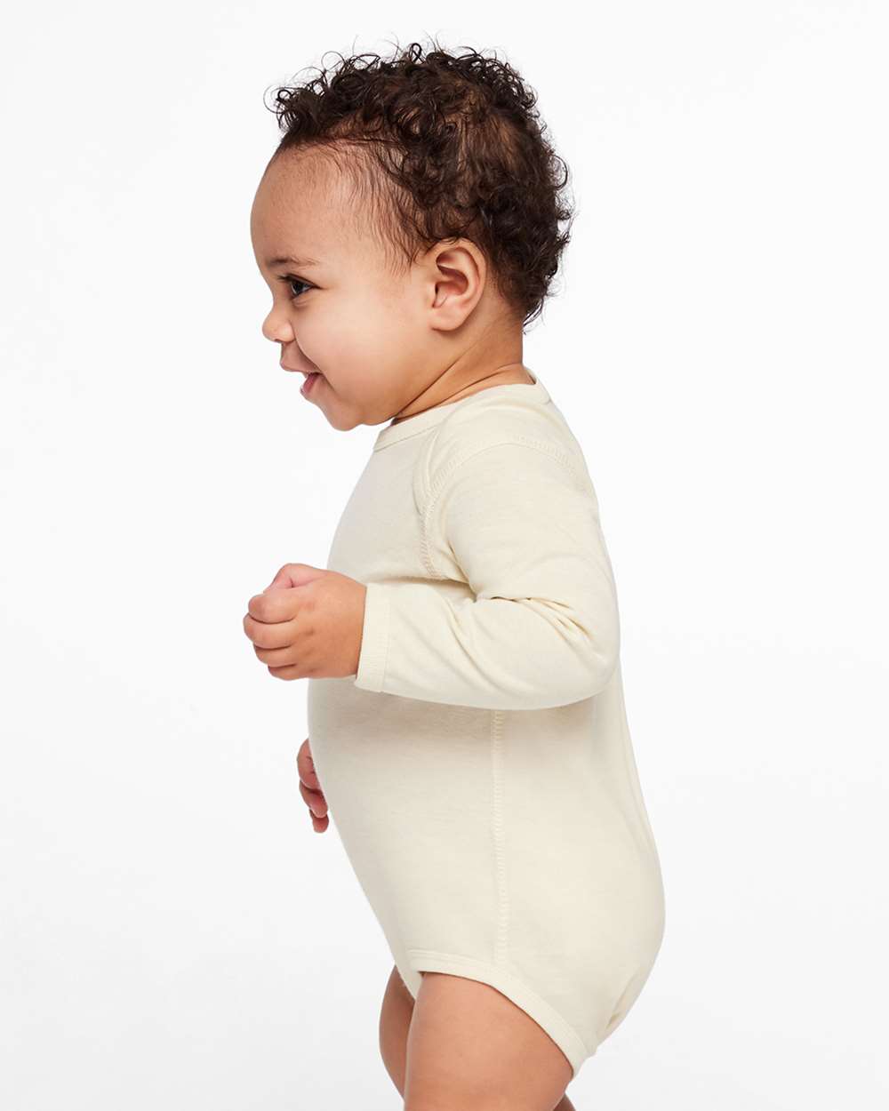 Rabbit Skins-4421-Infant Fine Jersey Long Sleeve Bodysuit - Image 21