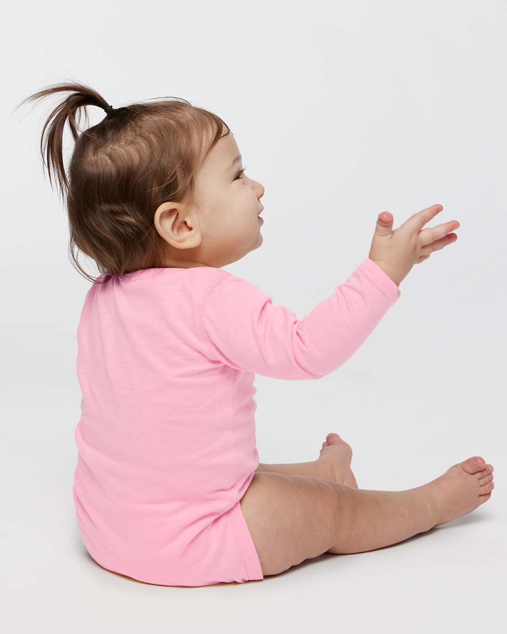 Rabbit Skins-4421-Infant Fine Jersey Long Sleeve Bodysuit - Image 40